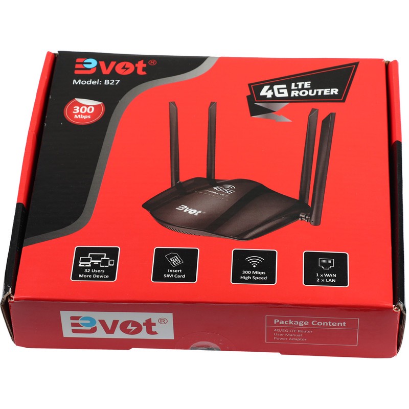 مودم روتر 4G بی وت مدل B27