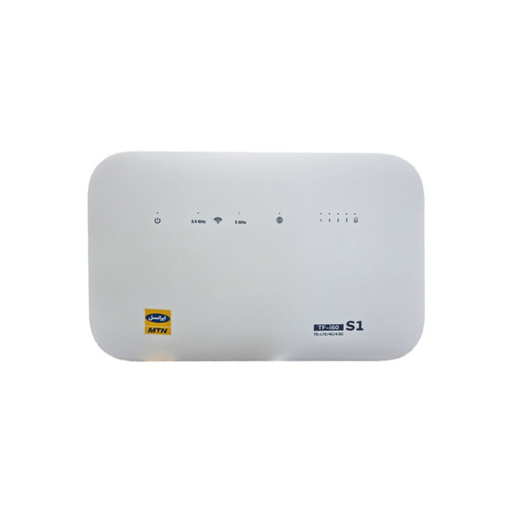 مودم 4G/TD-LTE ایرانسل مدل TF-i60 S1 به همراه سیم کارت و 3000 گیگابایت اینترنت 12 ماهه