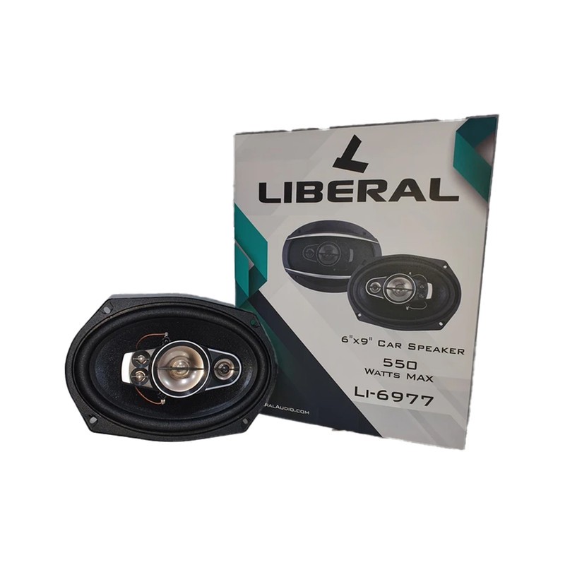 اسپیکر پشت خودرو لیبرال مدل Li-6977 سایز 6x9 اینچ بسته دوعددی