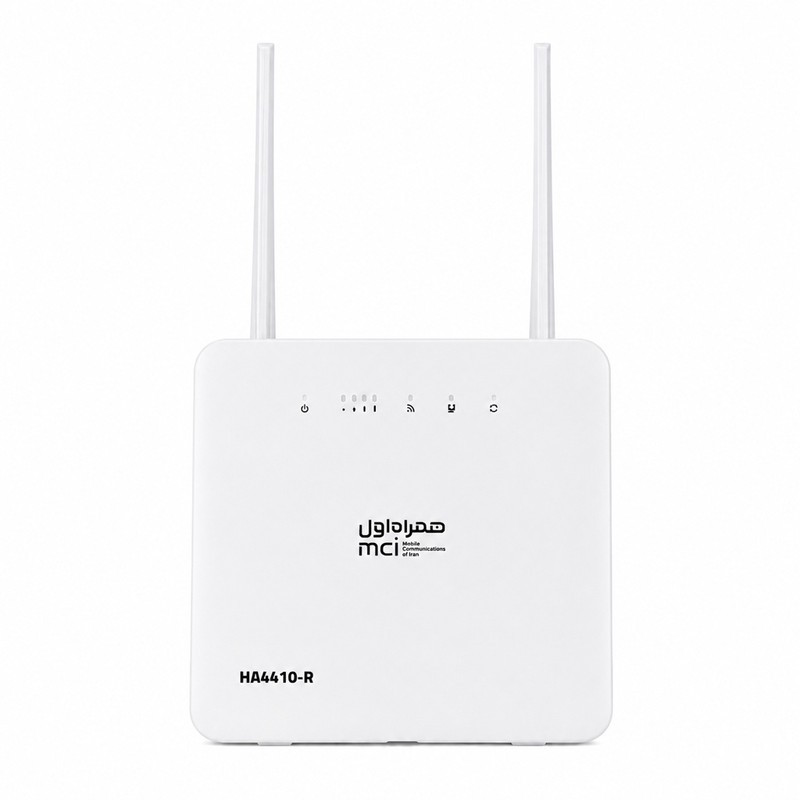 مودم 4G همراه اول مدل HA4410-R به همراه کارت فعالسازی سیمکارت اعتباری و 300 گیگابایت اینترنت هدیه 365 روزه