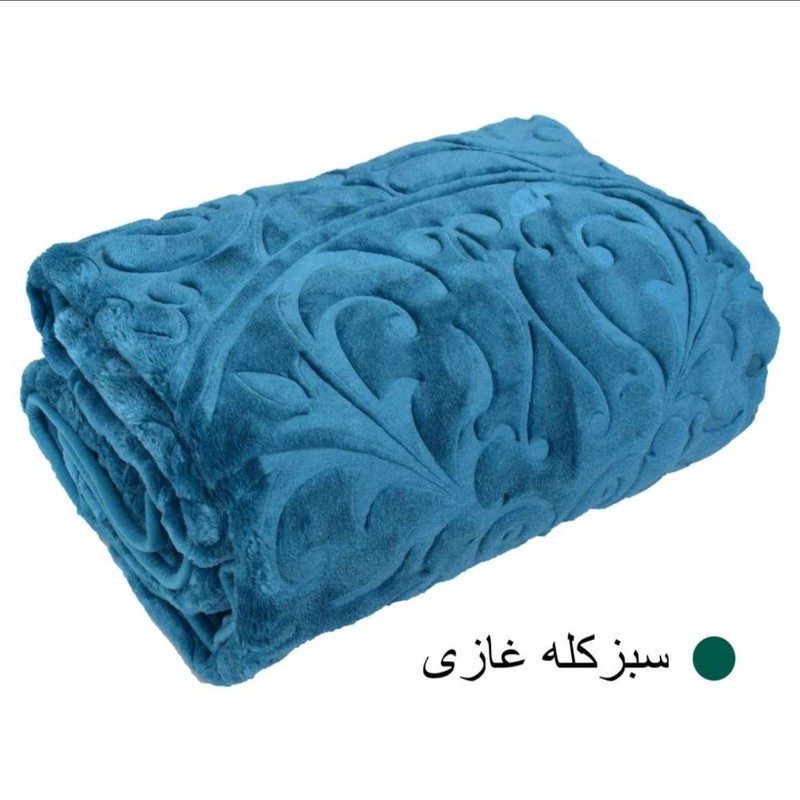 پتو گلبافت مدل برتر سایز 220160 سانتی متر