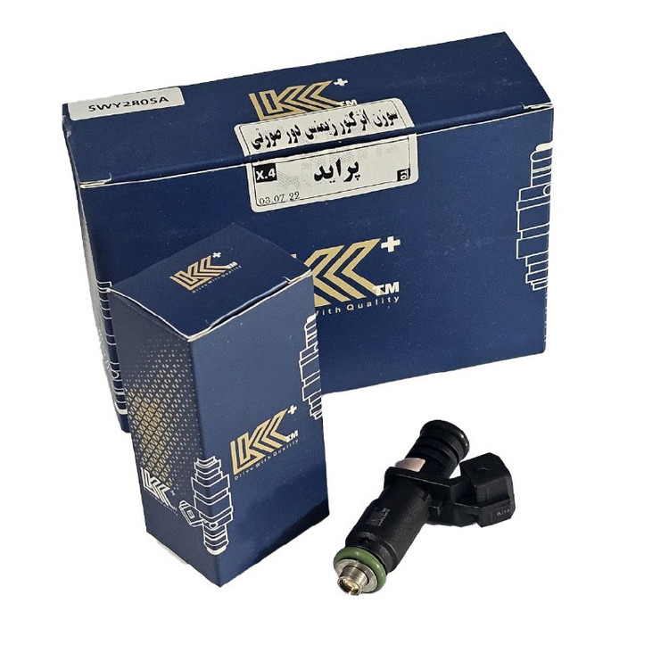 سوزن انژکتور ال کی کی مدل 3 سوراخ زیمنس کد bbz-1923 مناسب برای پراید بسته 4 عددی
