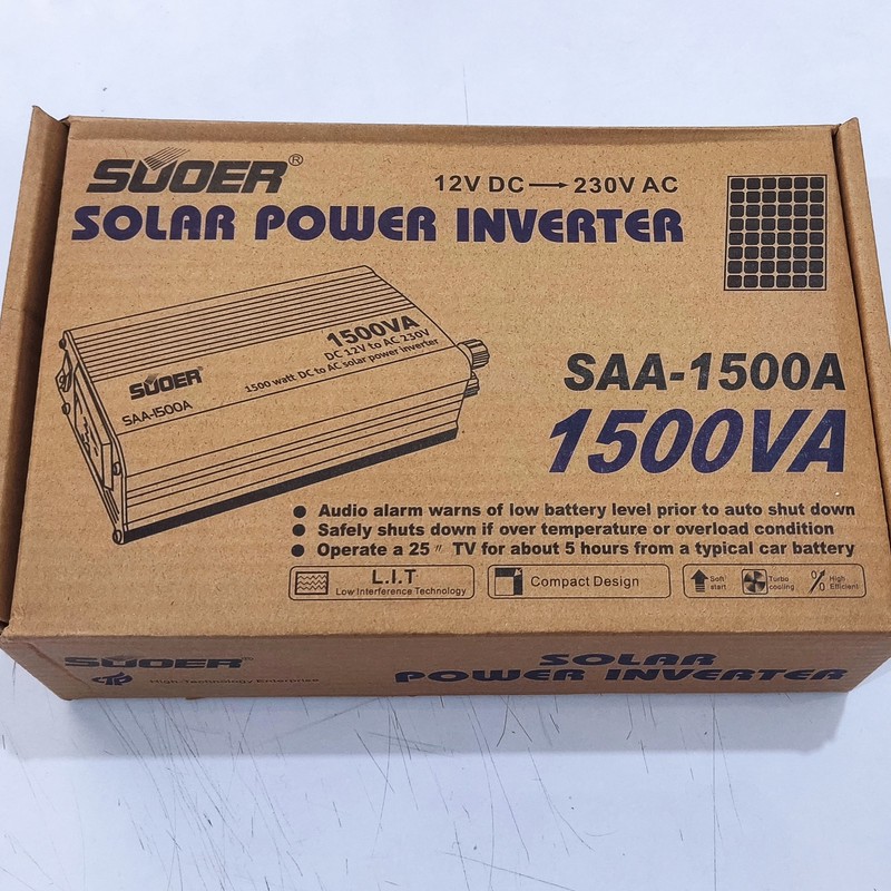 اینورتر سوئر مدل SAA-1500A ظرفیت 1500 وات
