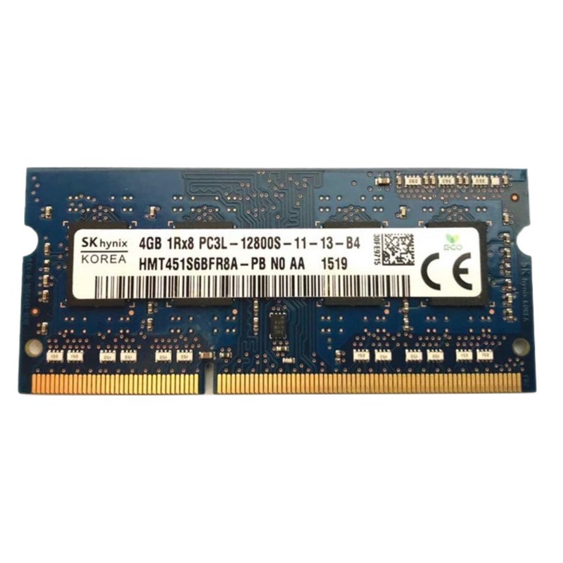 رم لپ تاپ DDR3L تک کاناله 1600 مگاهرتز CL11 اس کی هاینیکس مدل PC3L ظرفیت 4 گیگابایت