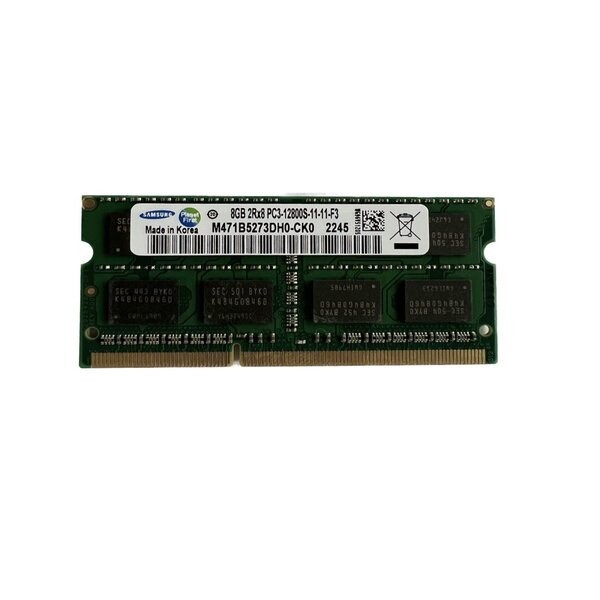 رم لپ تاپ DDR3 تك كاناله 1600 مگاهرتز سامسونگ مدل pc3-12800 ظرفيت 8 گيگابايت