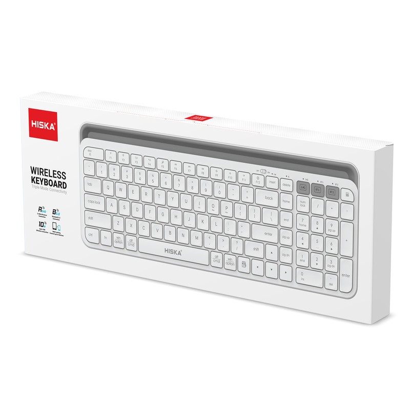 کیبورد بی سیم هیسکا مدل HX-KE255