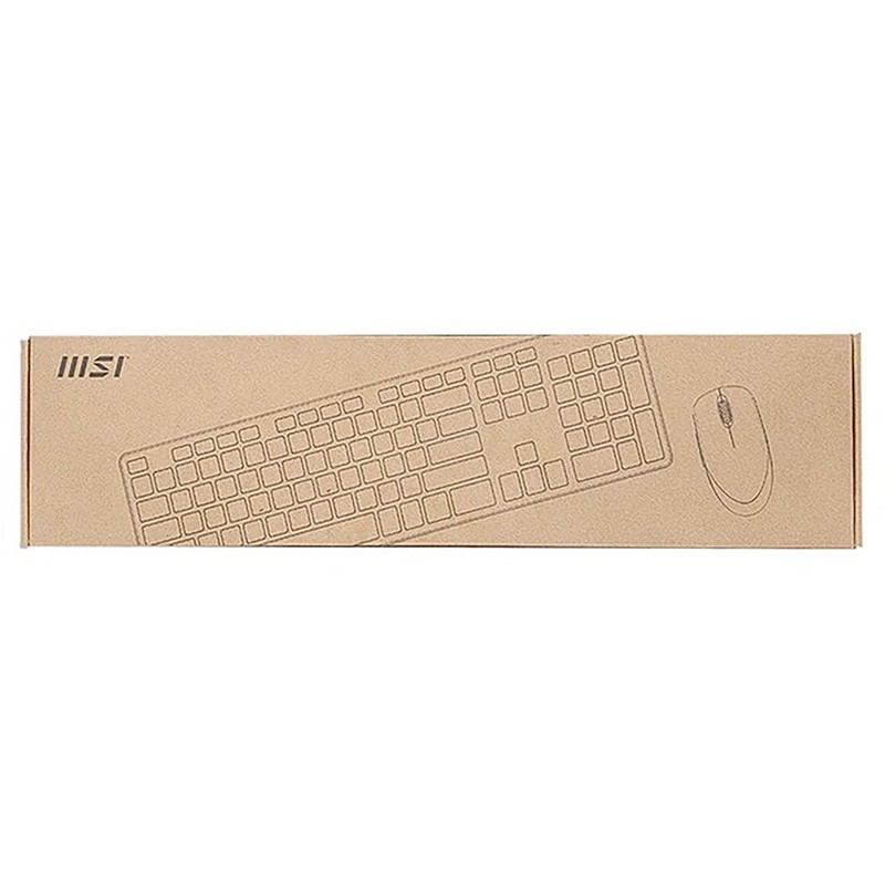 ماوس و کیبورد بی سیم ام اس آی مدل RF-1430w- FS + ma004w