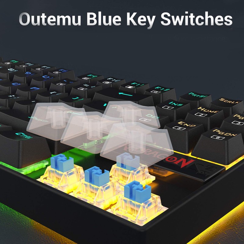 کیبورد گیمینگ ردراگون مدل K552 RGB