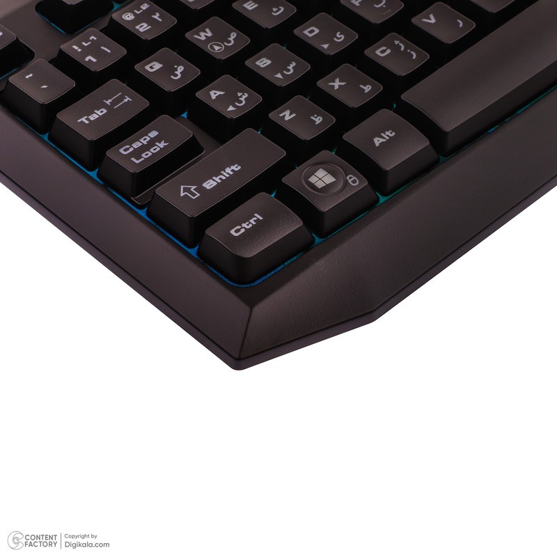 کیبورد گیمینگ گرین مدل GK701-RGB نورپردازی RGB Full-Size