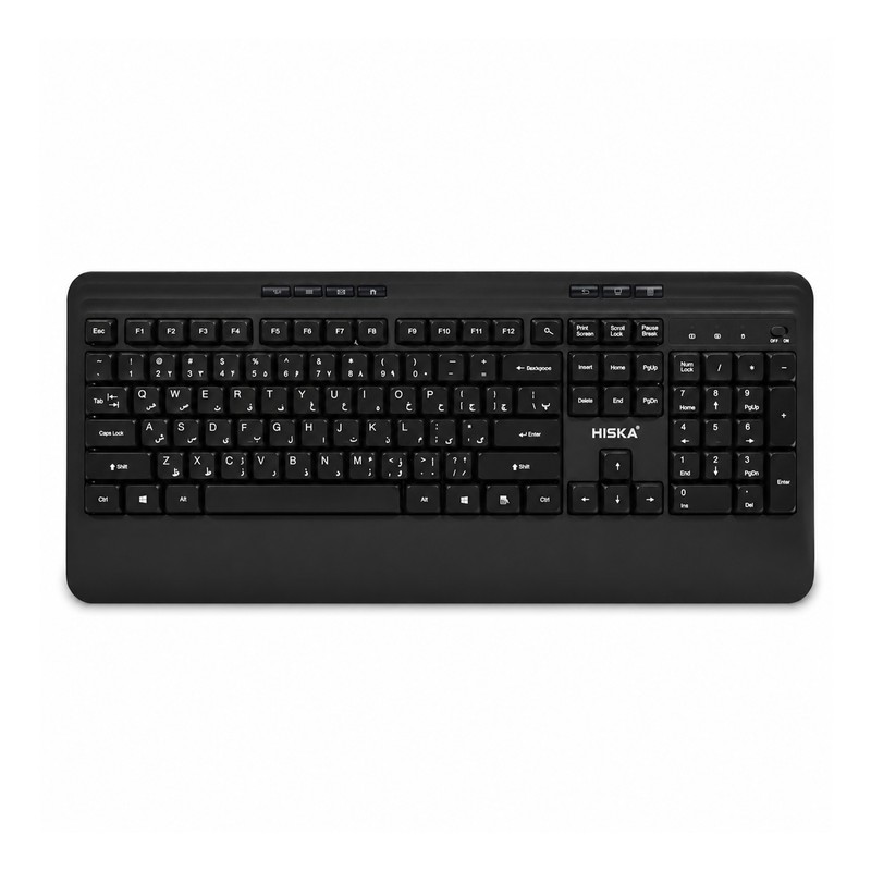 کیبورد و ماوس بیسیم هیسکا مدل H-MK25