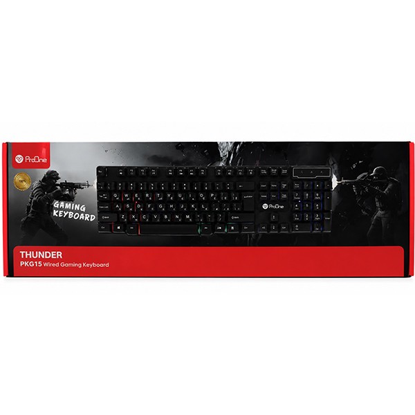 کیبورد گیمینگ پرووان مدل THUNDER(PKG15)