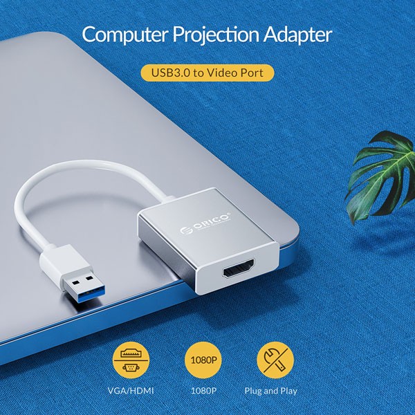 مبدل USB 3.0 به HDMI اوریکو مدل UTH