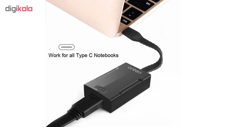 مبدل USB-C به VGA اونتن مدل 9588