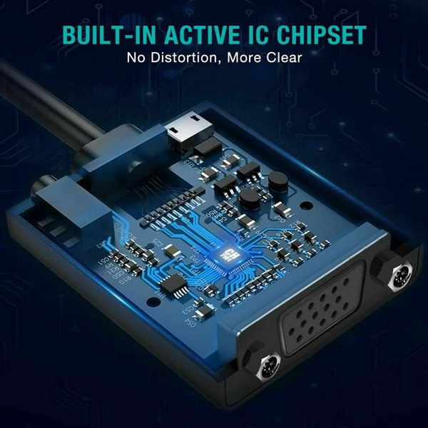مبدل HDMI به VGA فرانت مدل FN-HVAM