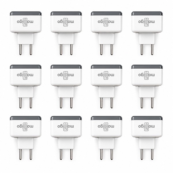 مبدل برق تایمردار هوشمند مدل Mobi_go مجموعه دوازده عددی