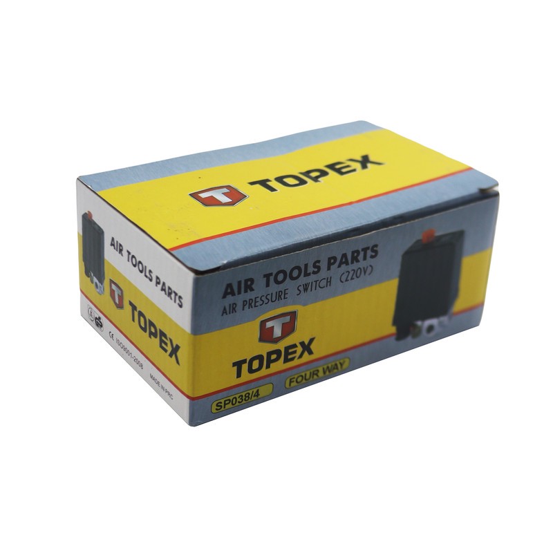کلید اتومات کمپرسور هوا تاپکس مدل تک فاز کد YP-SP038/4-4RAHI