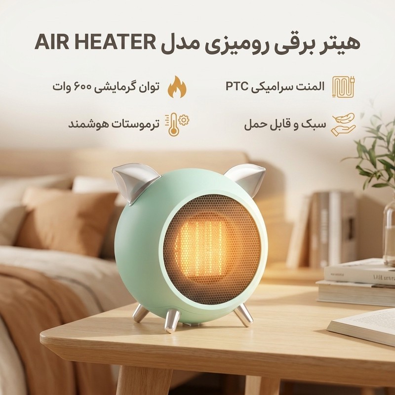 هیتر برقی رومیزی مدل AIR HEATER