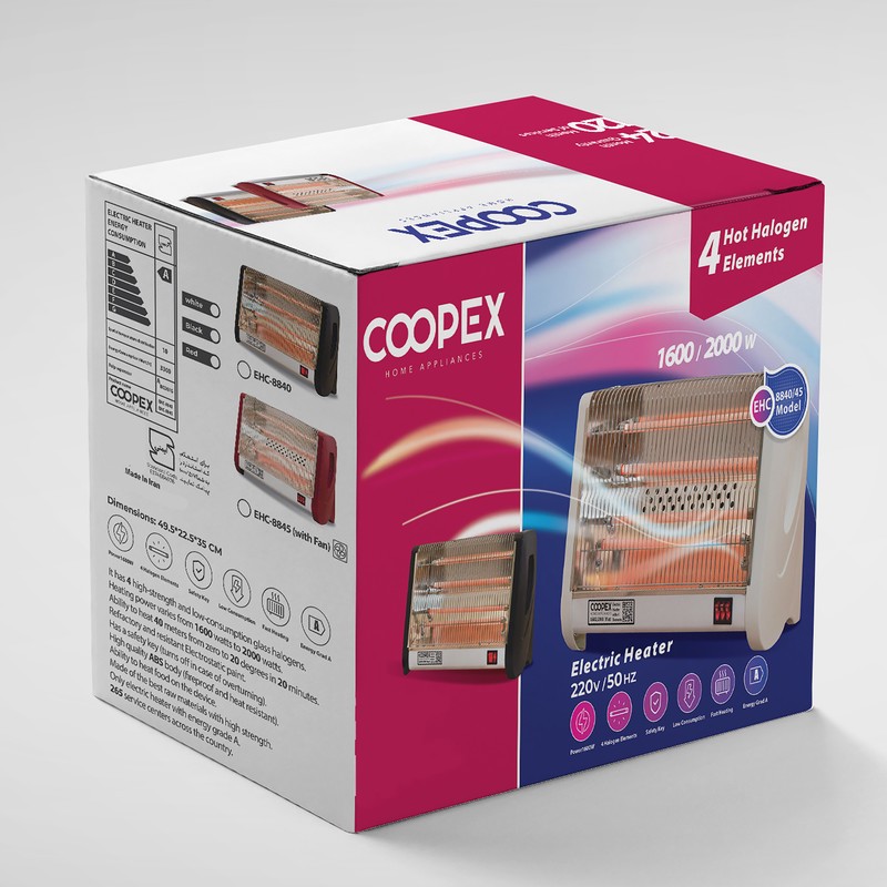 بخاری برقی کوپکس مدل EHC-8845