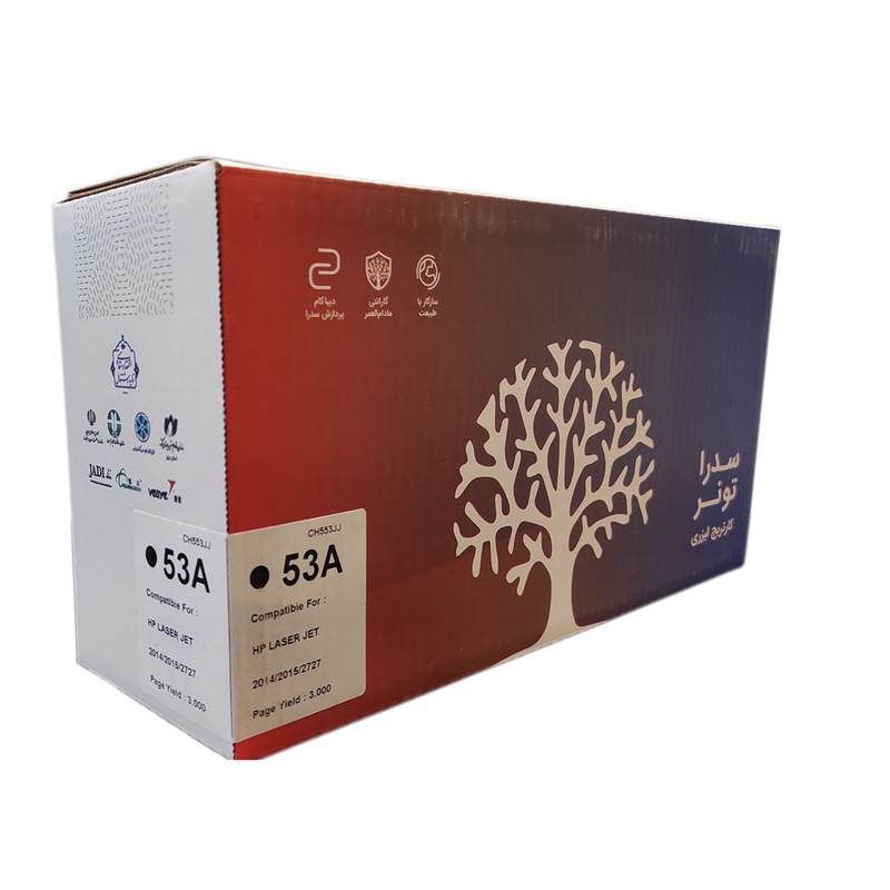 تونر مشکی سدرا مدل 53A