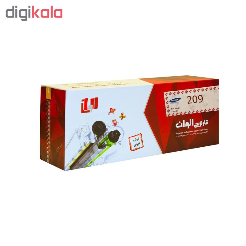 تونر مشکی الوان کد 209