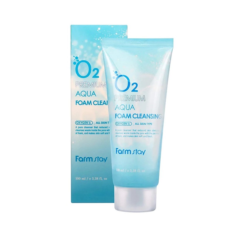 فوم شستشوی صورت فارم استی مدل O2 Premium حجم 100 میلی لیتر