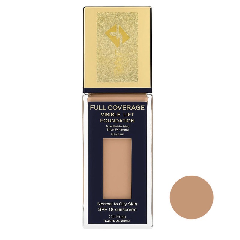 کرم پودر مایع spf18 ایفسن مدل Visible lift شماره EF12 مناسب برای انواع پوست حجم 40 میلیلیتر