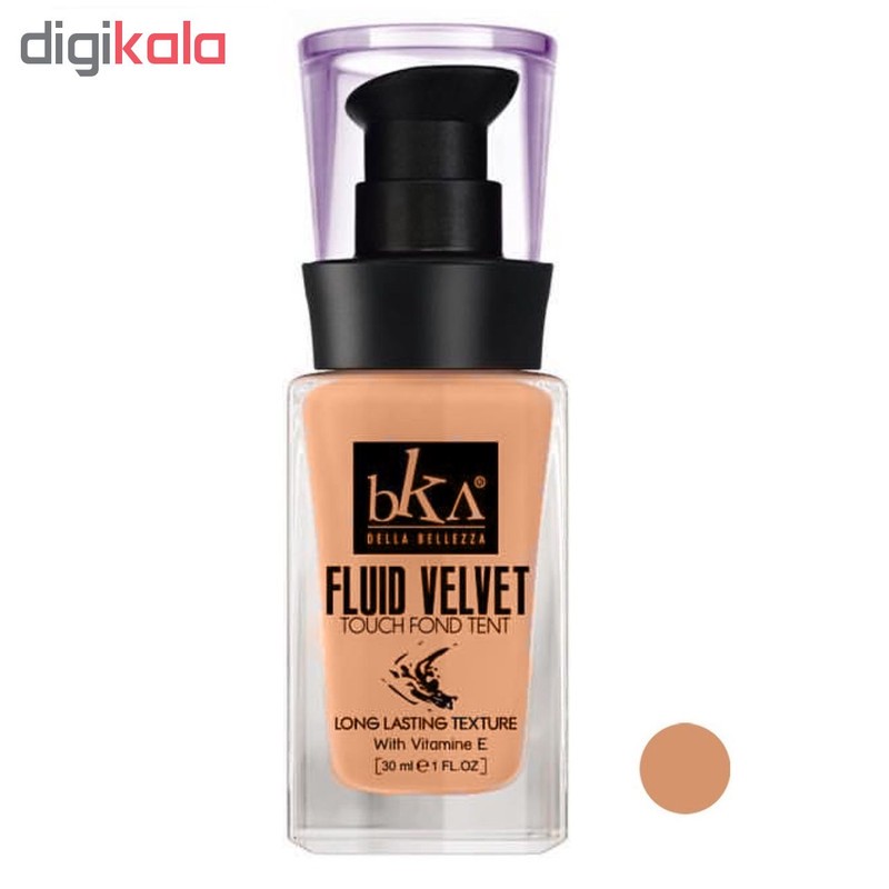 کرم پودر بکا مدل Fluid Velvet شماره 301 حجم 30 میلی لیتر