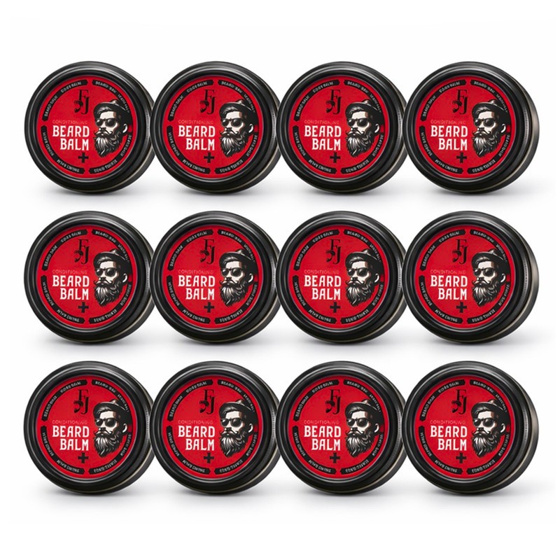 کرم نرم کننده ریش و سبیل افجه مدل Balm012 مناسب برای انواع مو حجم 50 میلیلیتر مجموعه 12 عددی