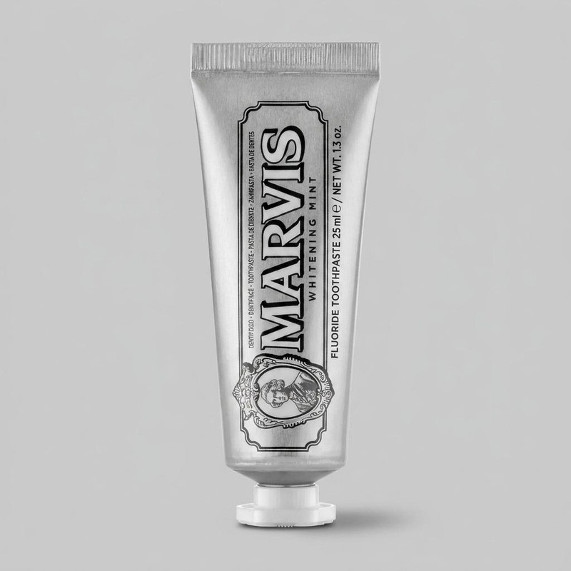 خمیر دندان مارویس مدل Whitening Mint حجم 25 میلی لیتر