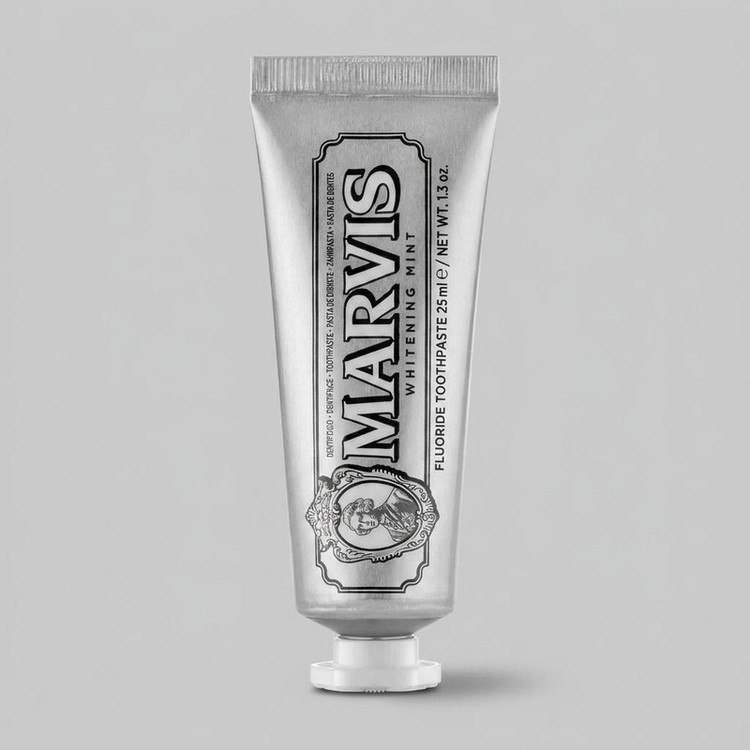خمیر دندان مارویس مدل Whitening Mint حجم 25 میلی لیتر