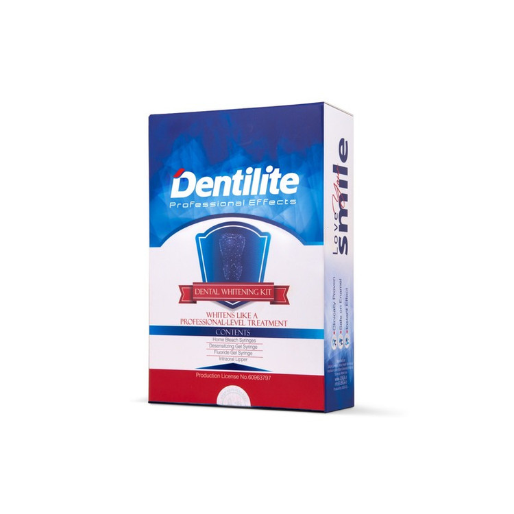 کیت بلیچینگ سفید کننده دندان خانگی دنتیلایت مدل Smile مجموعه 5 عددی