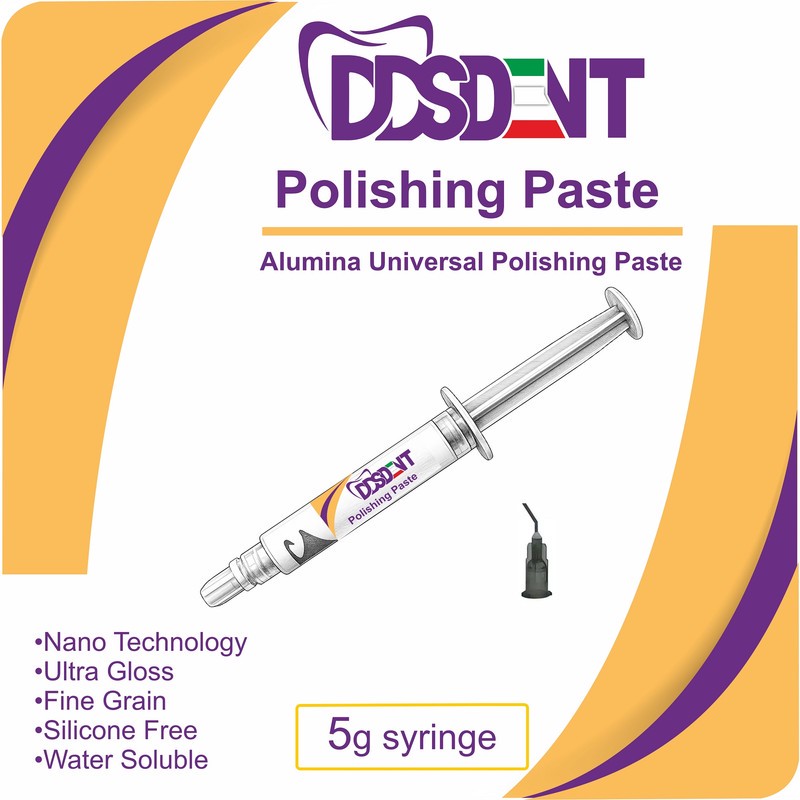 خمیر پالیش دندانپزشکی دی دی اس دنت مدل D15 حجم 5 میلی لیتر