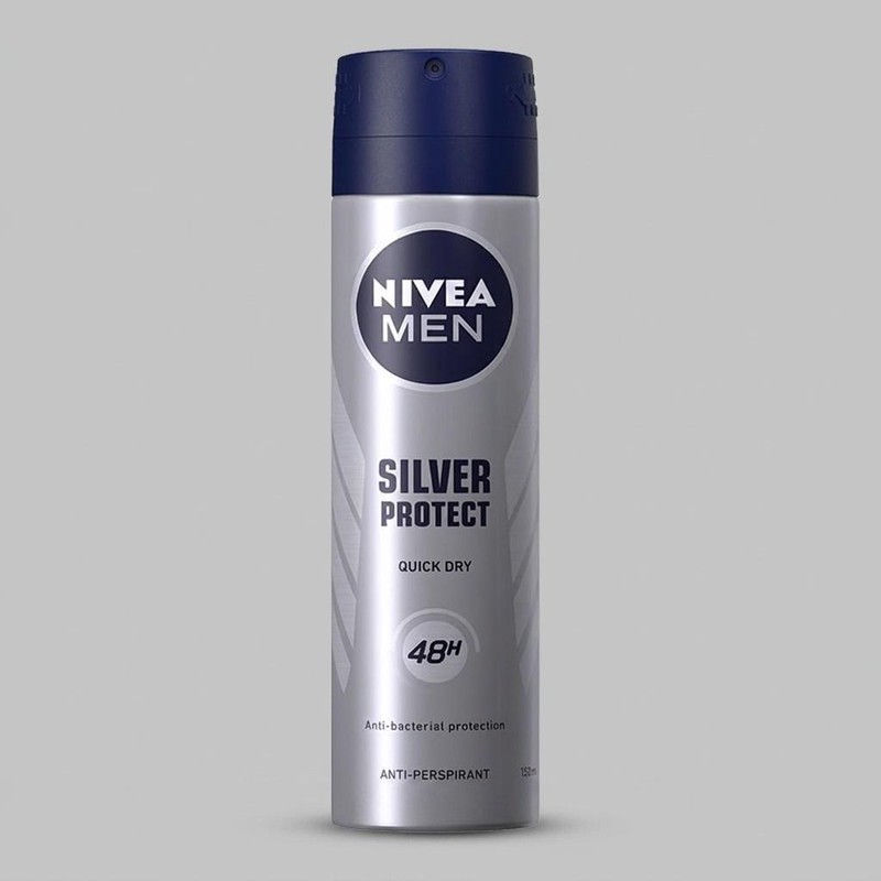 اسپری مردانه نیوآ مدل Silver Protect حجم 150 میلی لیتر