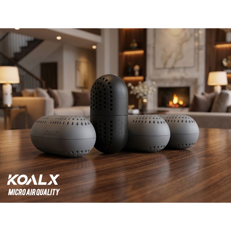 بوگیر و خوشبوکننده کوال ایکس مدل QUAD ECOSYSTEM رایحه گل های بهاری حجم 600 میلی لیتر بسته ۴ عددی