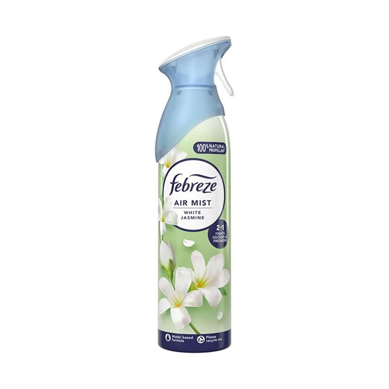 اسپری خوشبو کننده فبرز مدل white jasmine رایحه خنک حجم 185 میلی لیتر