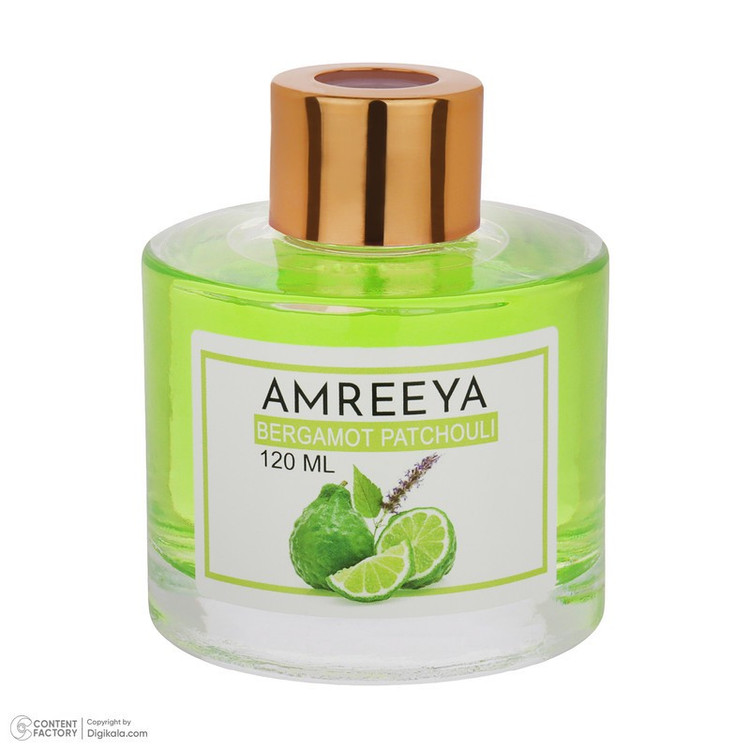 خوشبوکننده هوا آمریا مدل Bergamot & patchuli حجم 120 میلی لیتر