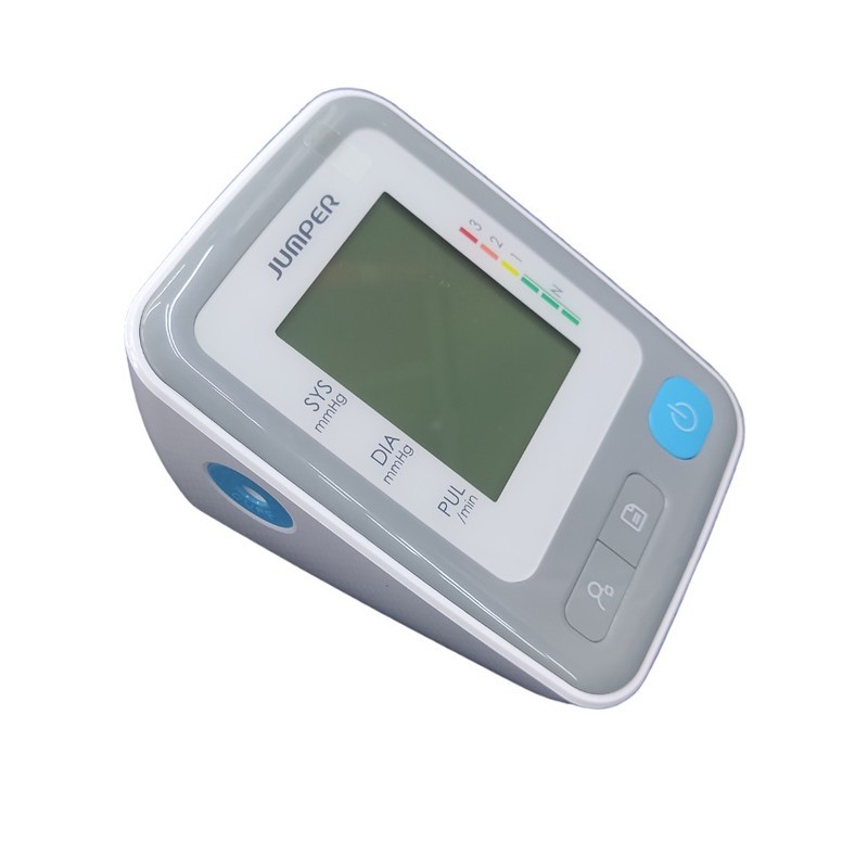 فشارسنج بازویی دیجیتال جامپر مدل JPD-HA300 با نمایشگر LCD، اندازهگیری فشار خون و ضربان قلب، هشدار آریتمی، حافظه دو نف...
