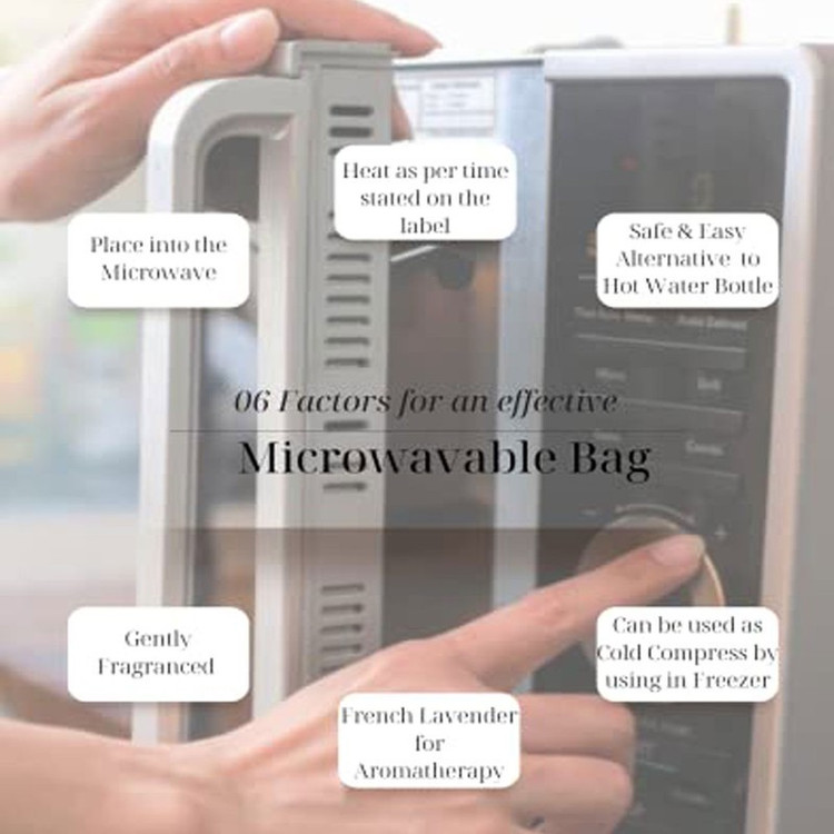 کیسه تسکین درد هیاهو مدل آروماتراپی اسانس نعنا کد Wheat-20x20