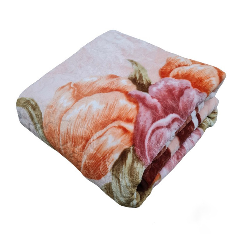 پتو گلبافت مدل برجسته کد 280 سایز 220x240 سانتی متر