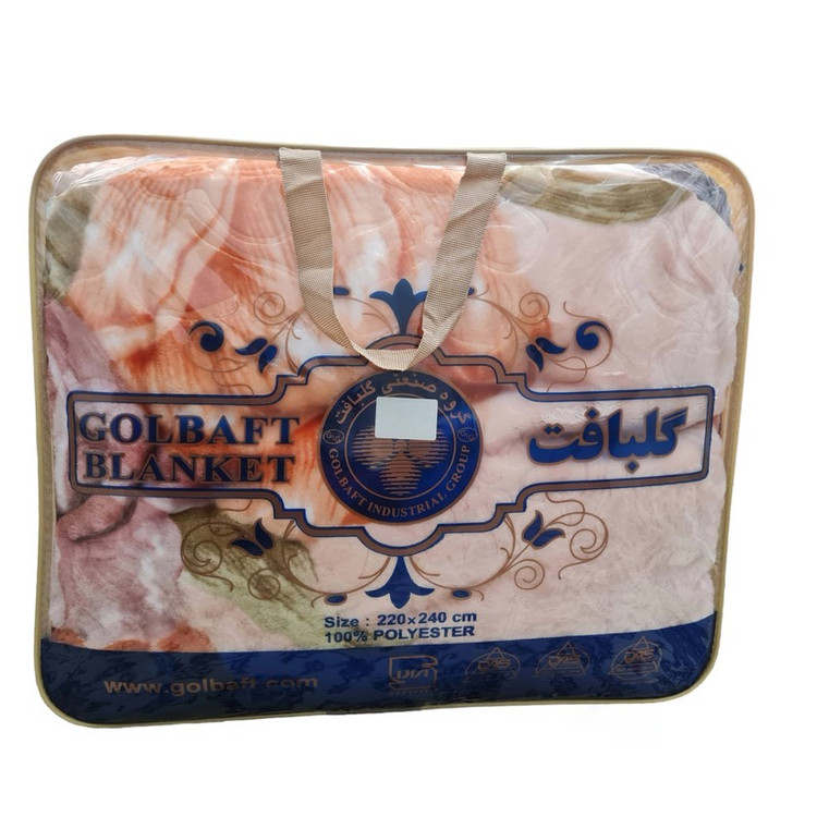 پتو گلبافت مدل برجسته کد 280 سایز 220x240 سانتی متر