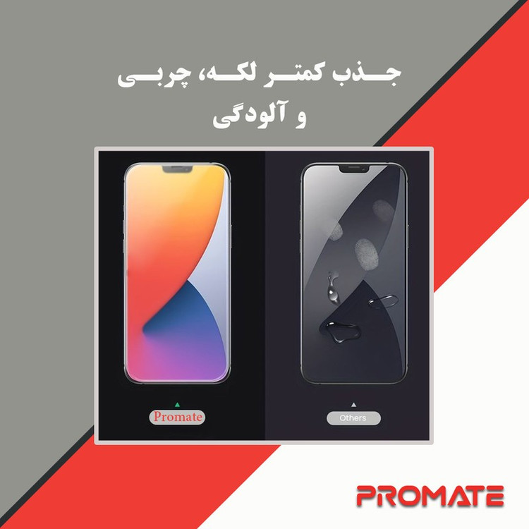 محافظ صفحه نمایش مات پرومیت مدل Resistant مناسب برای گوشی موبایل اچ ام دی Pulse Plus