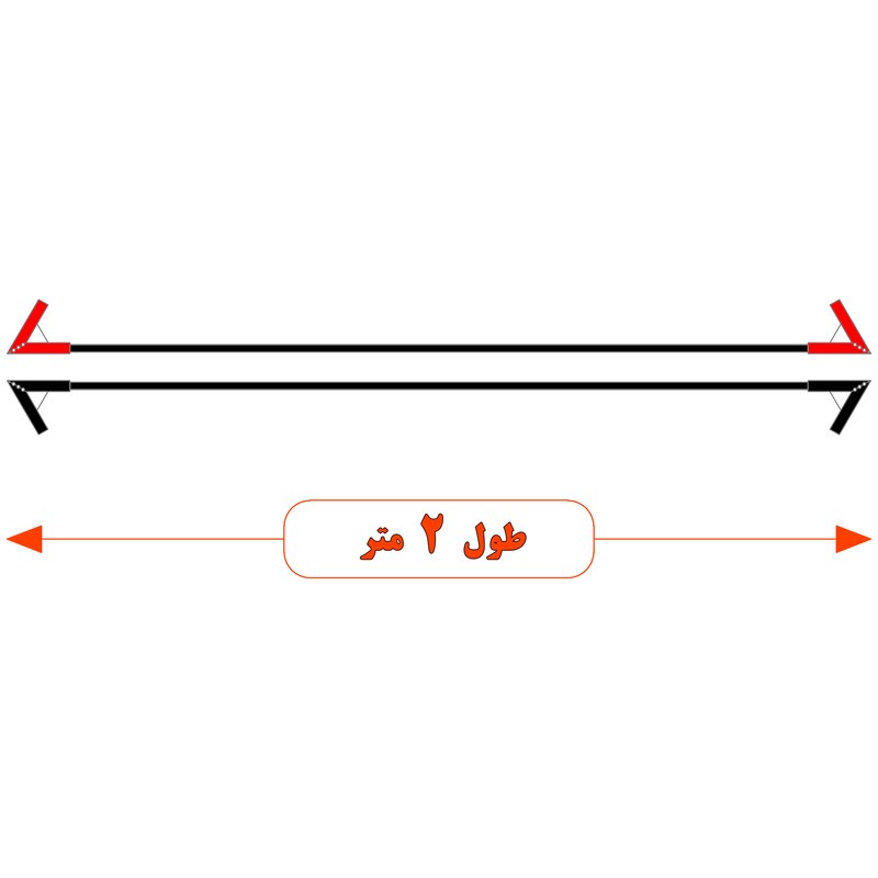 کابل اتصال باتری به باتری موتورسیکلت مدل Fire 1100A-2m مجموعه دو عددی