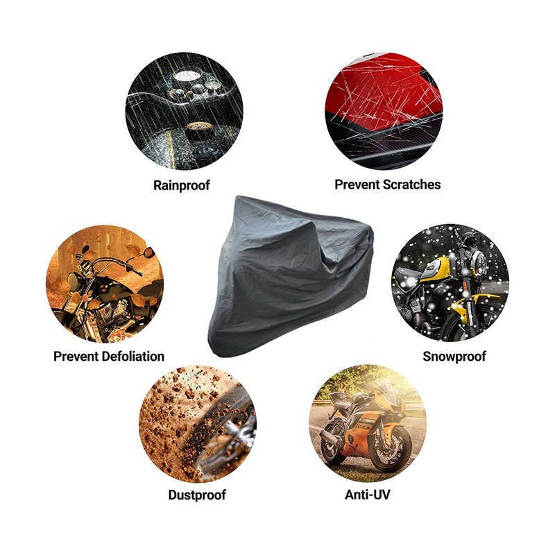 چادر موتور سیکلت رویال اسپرت مدل ضدآب مناسب برای QJMotor MTX 175 ABS