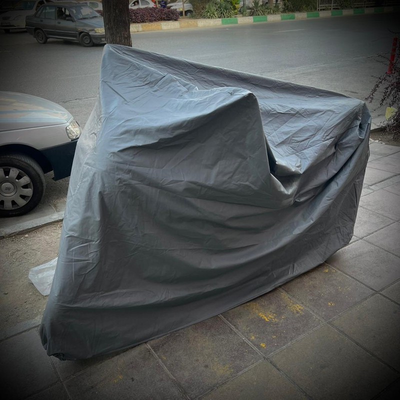 چادر موتور سیکلت ساکا مدل ضدآب مناسب برای QJ Motor 250 SRK
