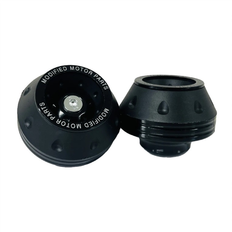 پروتکشن چرخ جلو موتور سیکلت وارون مدل W-42-BLK بسته 2 عددی