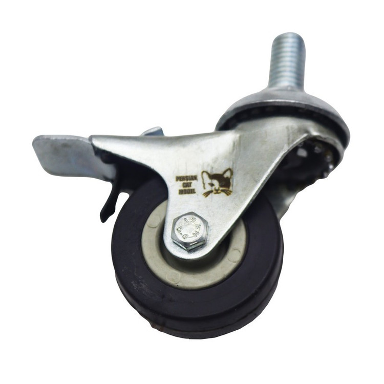چرخ گردان پرشین کت مدل ترمز دار کد YPT-NO-PICHI-LASTIKI-5017MM