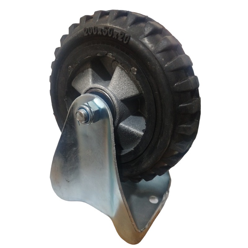 چرخ کفیدار ثابت پارس کاستر مدل TS-200mm