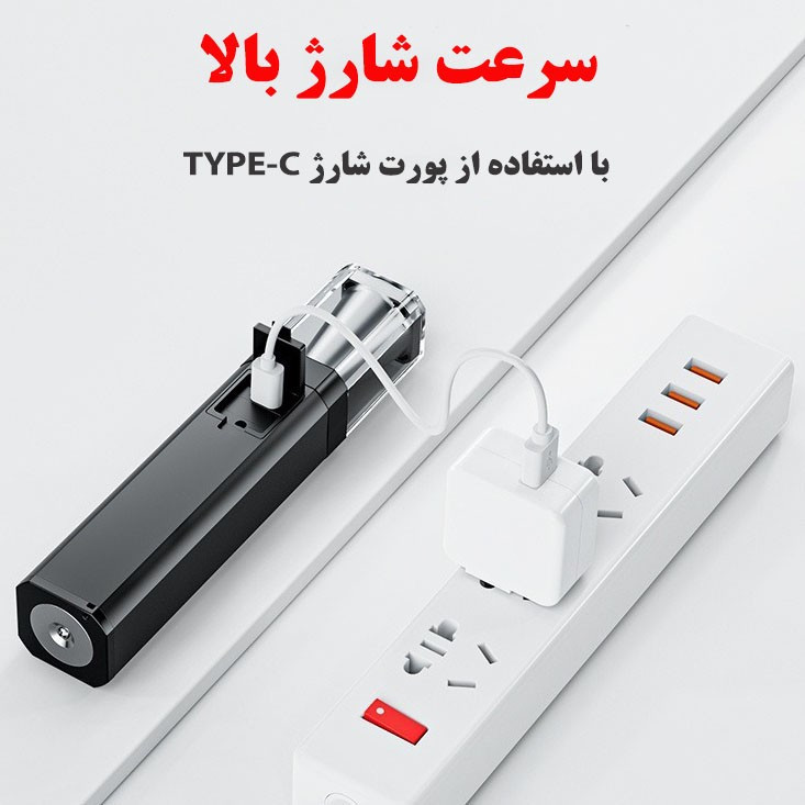 چراغ قوه دستی لدیلند مدل GO-G58 با نور چند رنگ