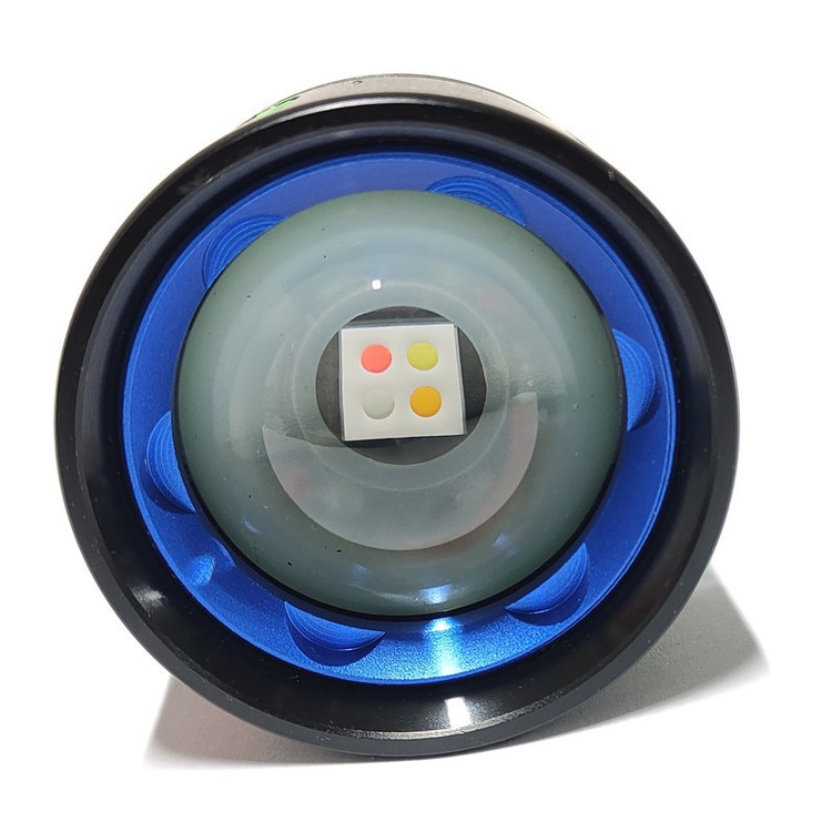 چراغ قوه دستی کینساچ مدل KS-902-4 رنگ نور چند رنگ