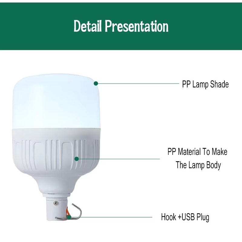 چراغ اضطراری مدل شارژی کد HT-966 50W